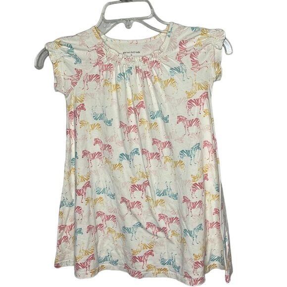 Garnet Hill Kids Zebra Dress. Size Small. - Picture 1 of 8